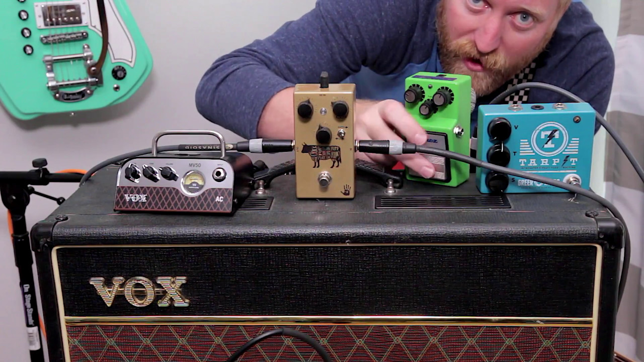 AC15 VS. MV50 - Dirt Pedals and the same speaker