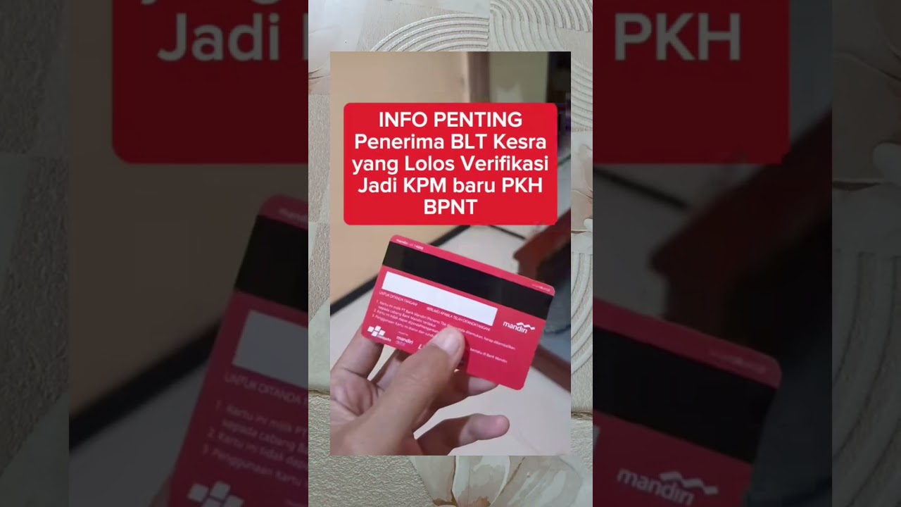 Penerima BLT Kesra yang lolos Verifikasi akn mendapatkan undangan dari Kantor Pos. #InfoBansos