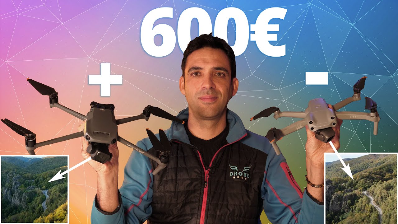 Comparativa de imagen MAVIC 3 CLASSIC o AIR 2S ¿Cuál vale más la pena?