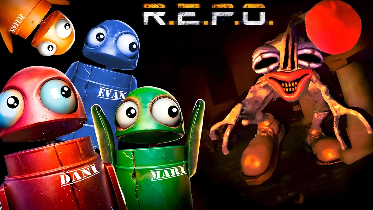 Los Polo en R.E.P.O 😱👻 RISAS y SUSTOS entre robots y monstruos