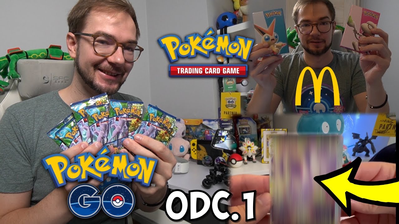 Otwieramy karty POKEMON GO! + Bonus karty z McDonalda! Pokémon TCG