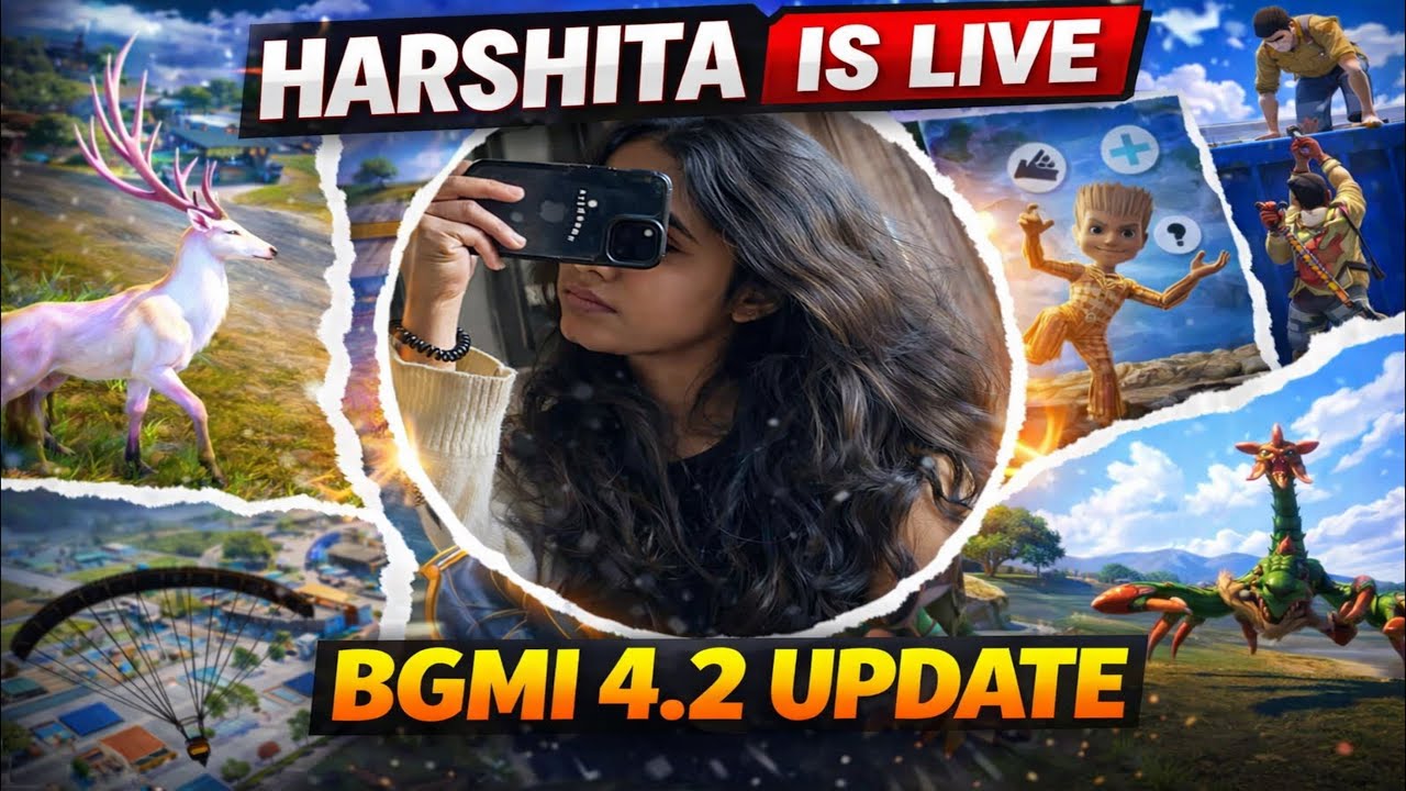 Harshita is live | BGMI Fun Stream LIVE | #bgmi #pubg #stream