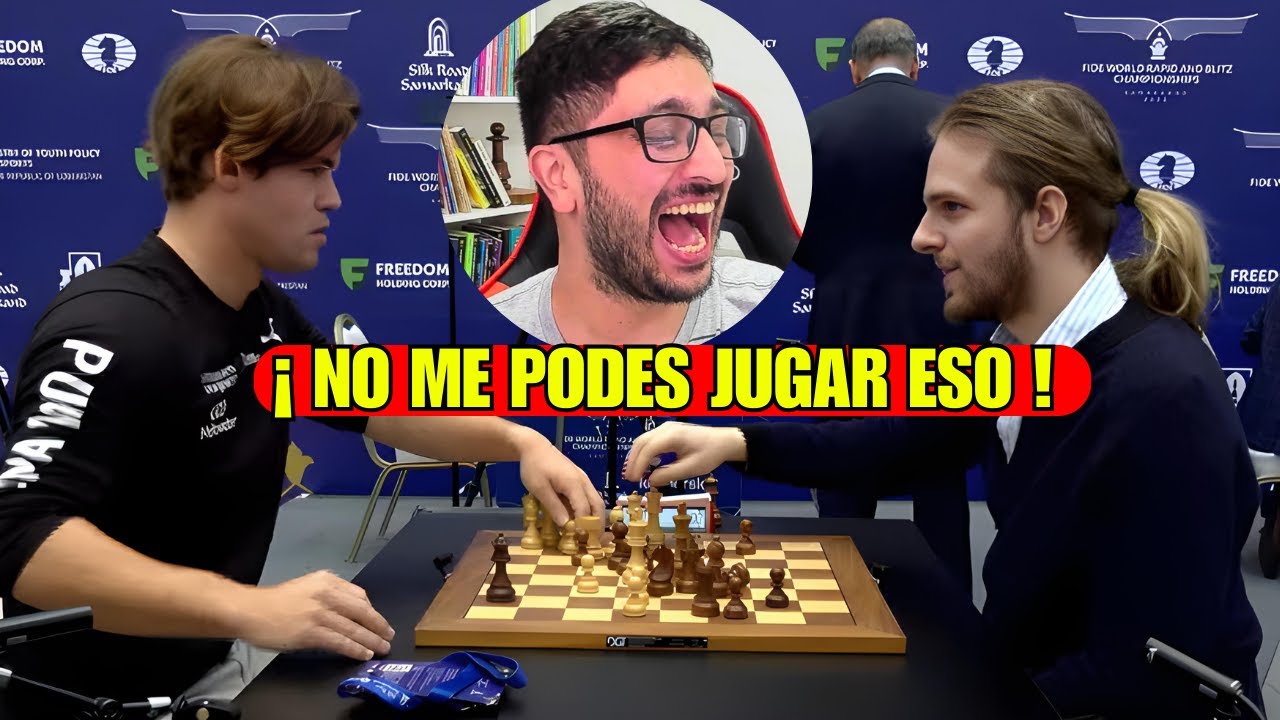 ¿Rapport se quejo de la apertura de Carlsen?