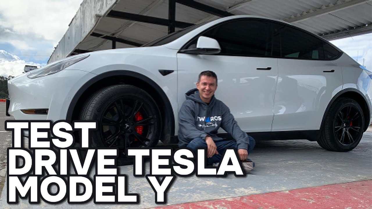 MANEJÉ UN TESLA MODEL Y........MUY EMOCIONADO!!!!!