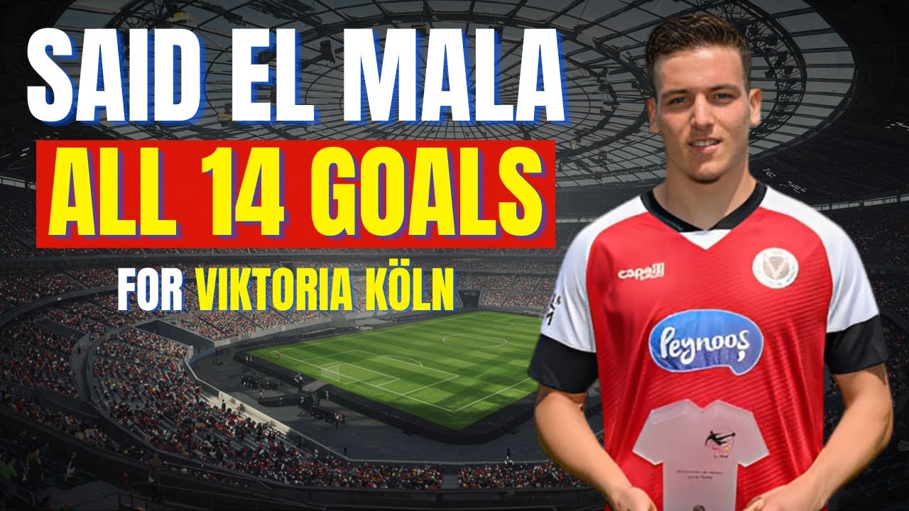 Said El Mala - ALL 14 GOALS FOR VIKTORIA KOLN | Skills & Highlights