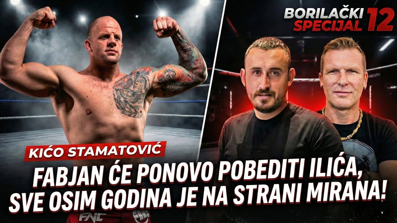 BS #12 | Kićo Stamatović 🗣️ Fabjan će ponovo pobediti Ilića, sve osim godina je na strani Mirana !