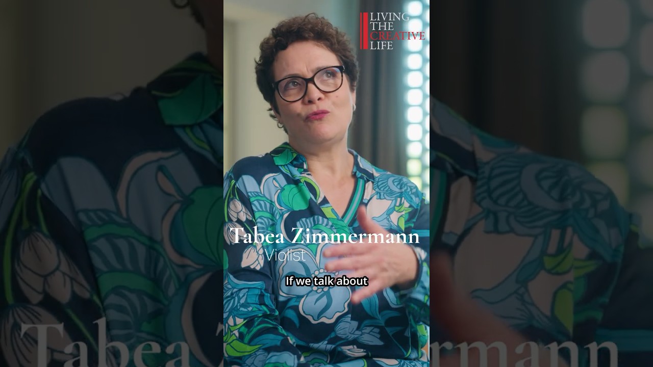 The best way to learn? Violist Tabea Zimmermann explains #classicalmusic #viola