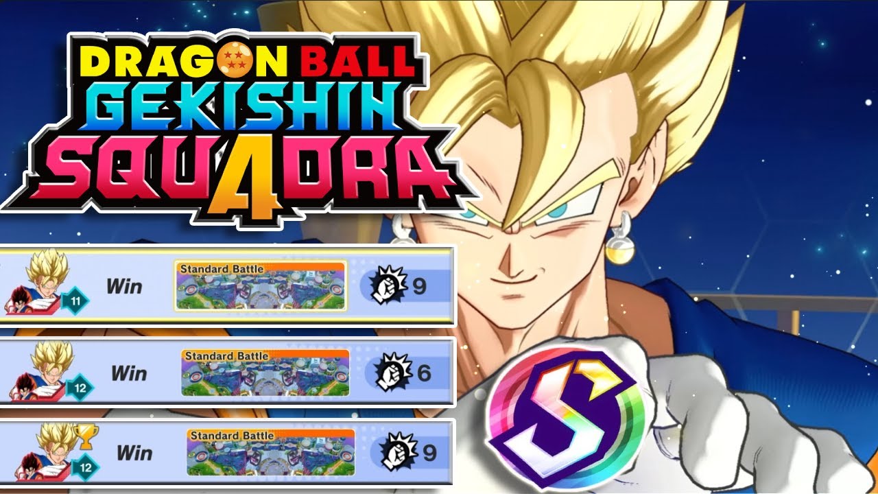 VEGITO TOOK ME TO S RANK SOLO | Gekishin Squadra