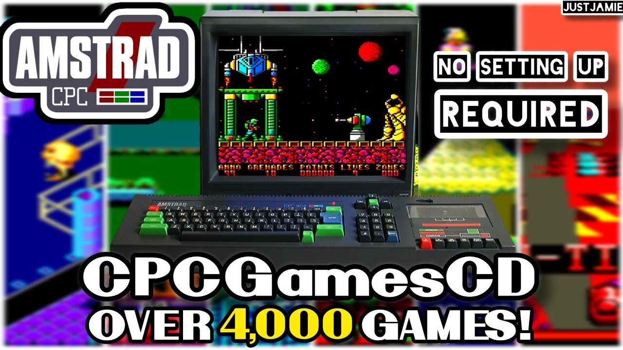 CPC Games CD - Полное руководство по настройке для начинающих #amstradcpc #emulator #frontend