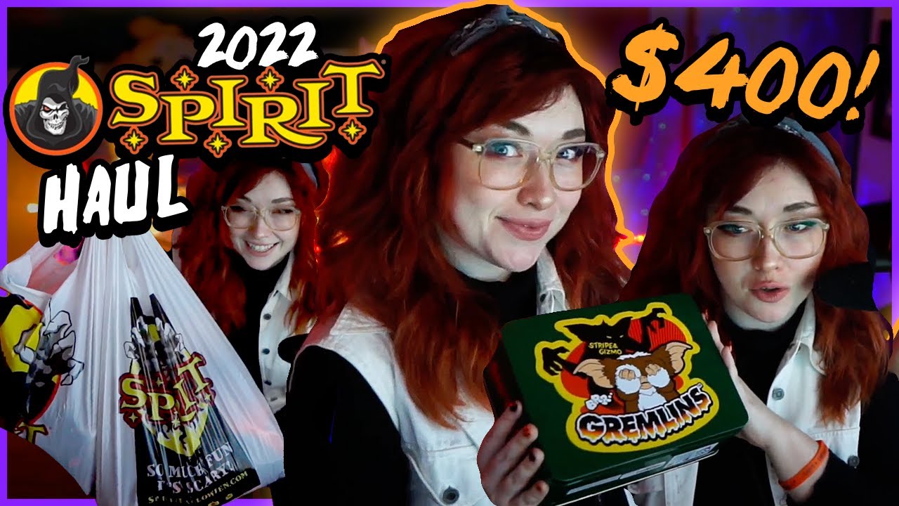 Я ПОТРАТИЛ 400 ДОЛЛАРОВ НА SPIRIT HALLOWEEN + ОГРОМНЫЙ УЛОВ 2022