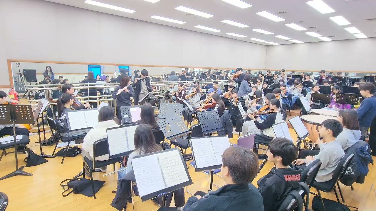 벨유스오케스트라 2026.2.21(토) 평택남부문예회관 3층 연습실 정기연주회 합주중 #협연 #유예진 #평택시민 #평택시청소년 #평택유스 #평택벨유스