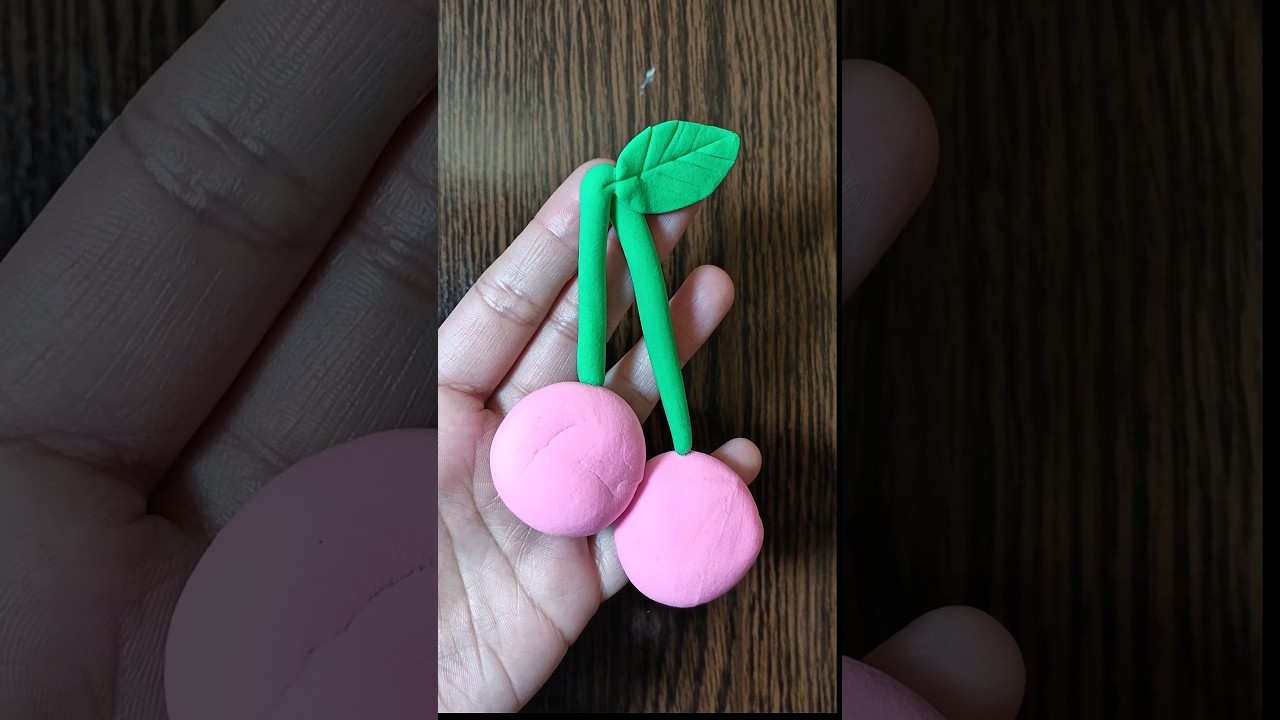 Diy soft pink 🩷 cherry 🌸🍒