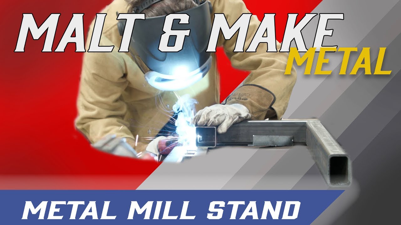 Make an adjustable Mill Stand from scrap steel [METAL]
