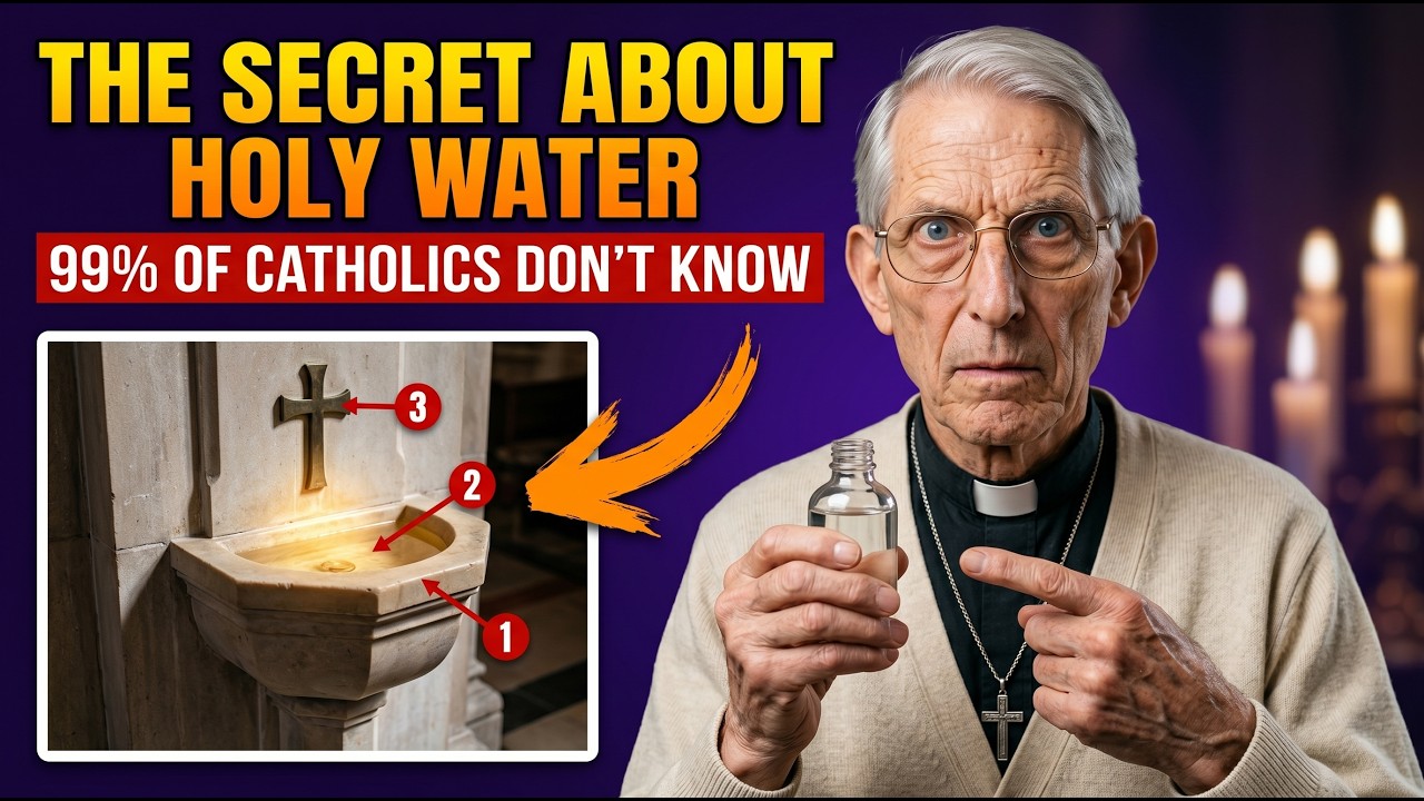 The Secret About HOLY WATER 99% of Catholics Don't Know
