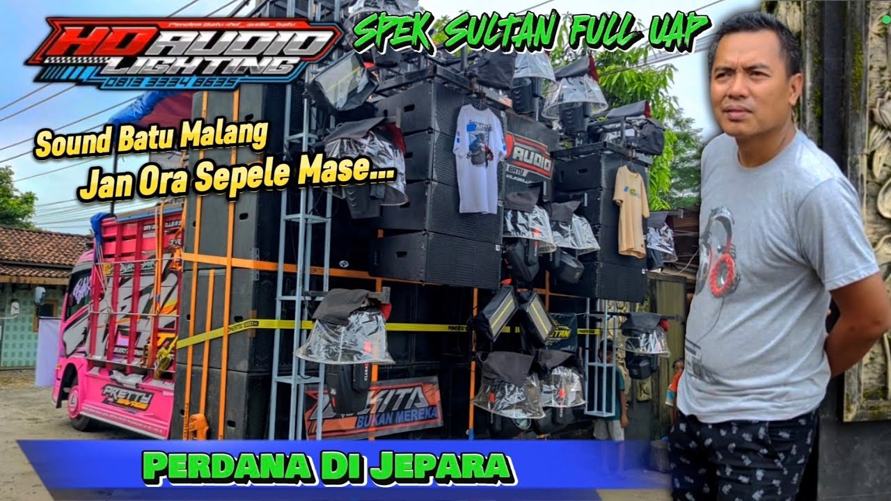 SUPER NGERIH‼️ HD AUDIO BATU MALANG BAWA SPEK SULTAN FULL UAP. PERDANA DI JEPARA