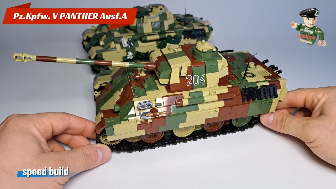 Pz.Kpfw. V PANTHER Ausf.A - COBI 2654- (speed build)