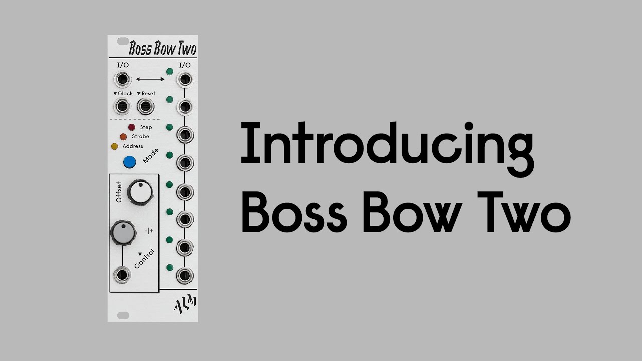 Introducing Boss Bow Two - 8 Way Multimode Switch - ALM027
