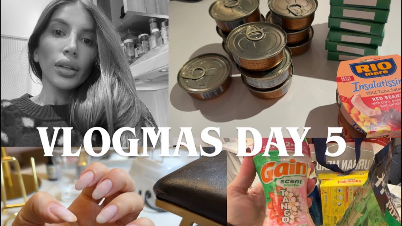 ✨VLOGMAS DAY 5-Novi nokti+ukraden telefon (storytime) 😳 ?