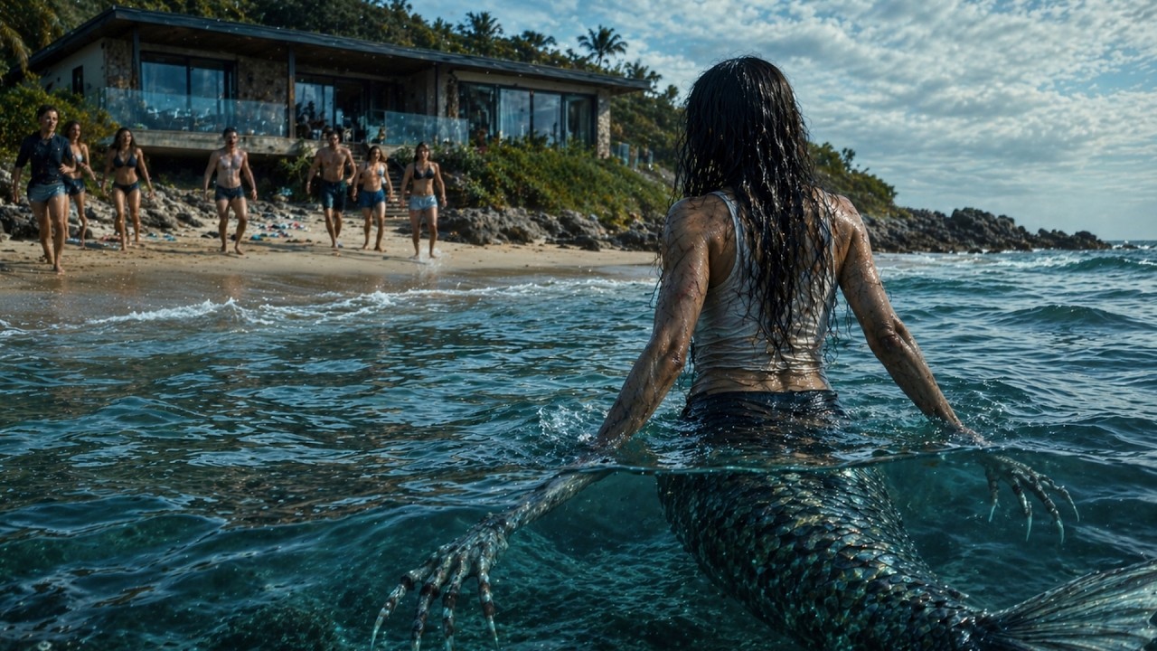 The mermaid began hunting for her friends by the sea | Horror Movie | Full Movies in English