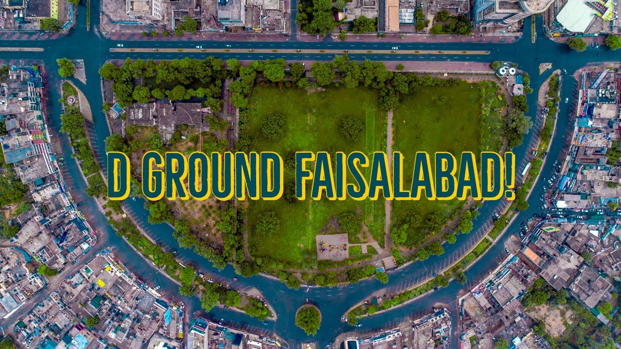 D Ground Faisalabad Amazing Drone Shot
