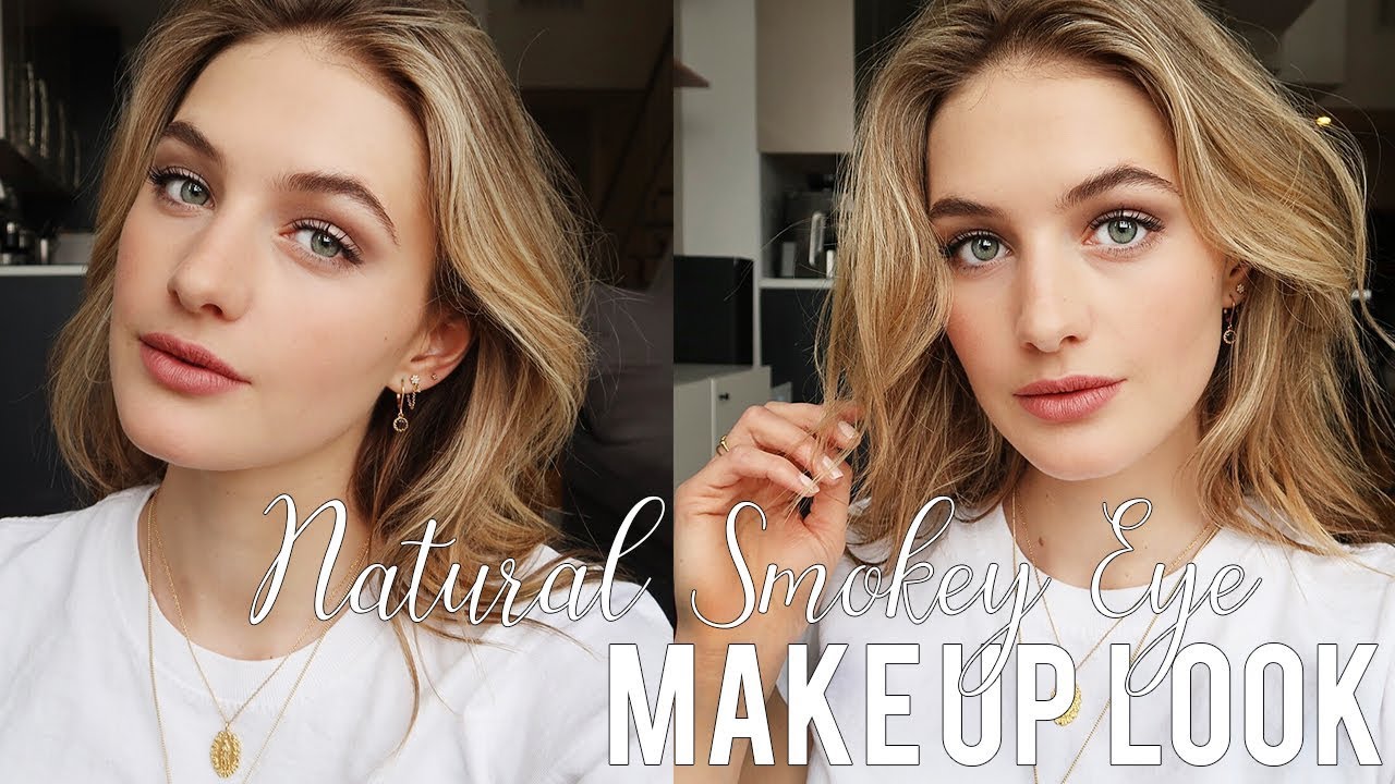 Natural Smokey Eye Makeup Look | Chic Easy Everyday Makeup Tutorial | Sanne Vloet