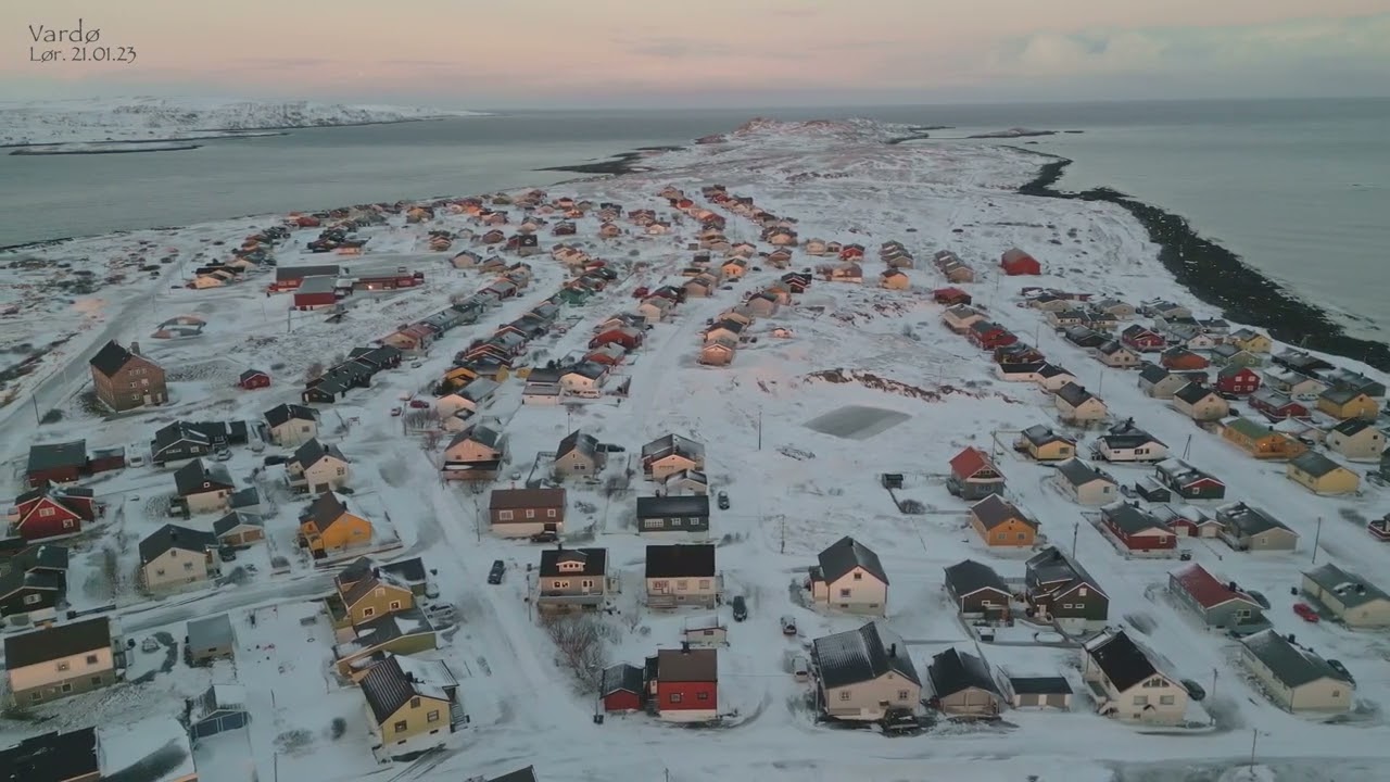 Siste og første sol vinteren 22/23 i Vardø