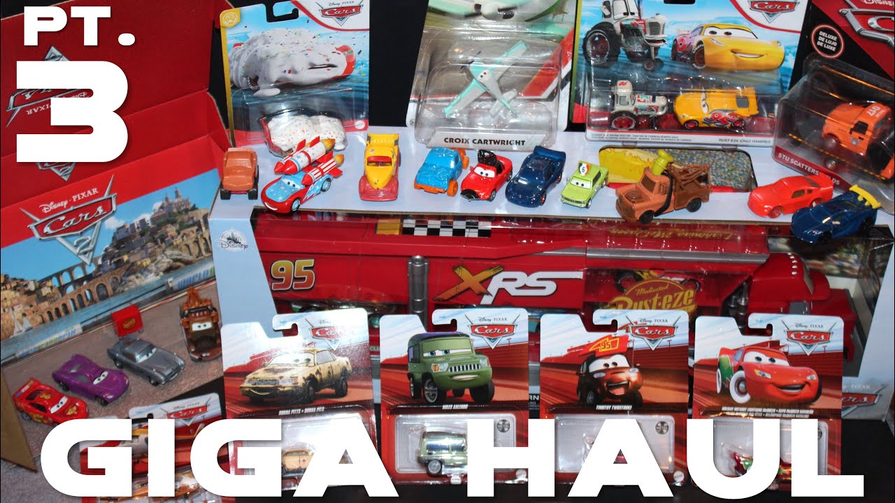Disney Cars & Planes GIGA Haul - Drag Racer Mack, Cancelled, Customs, Prototypes, 2022 (Part 3)