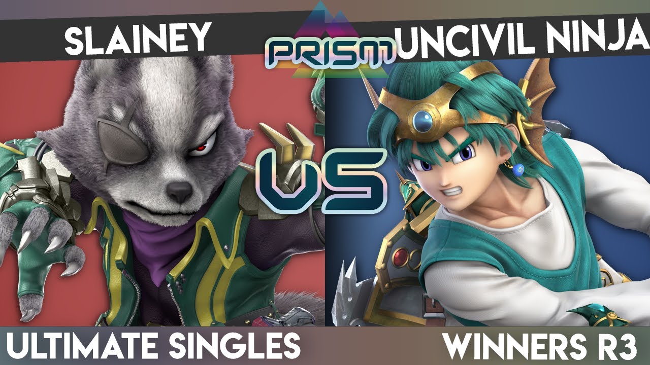 PRISM 189 - Slainey (Wolf) vs. Uncivil Ninja (Hero/Shulk) - Winners R3 - Smash Ultimate Singles