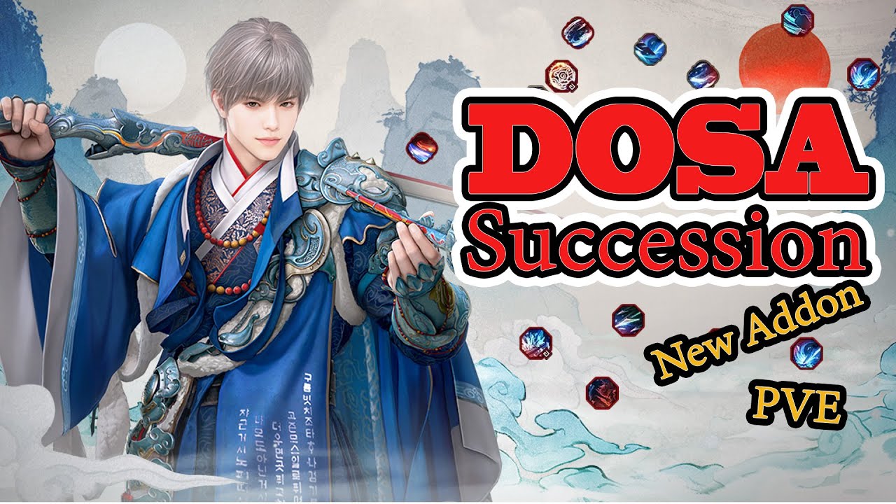 Dosa Succession PVE Combo - New Addon - After update - Black Desert online