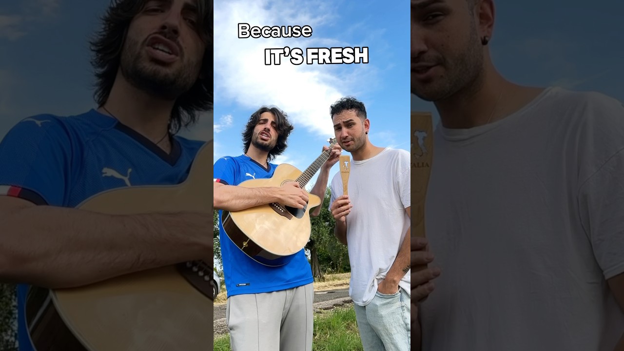 In EUROPE the food is FRESH