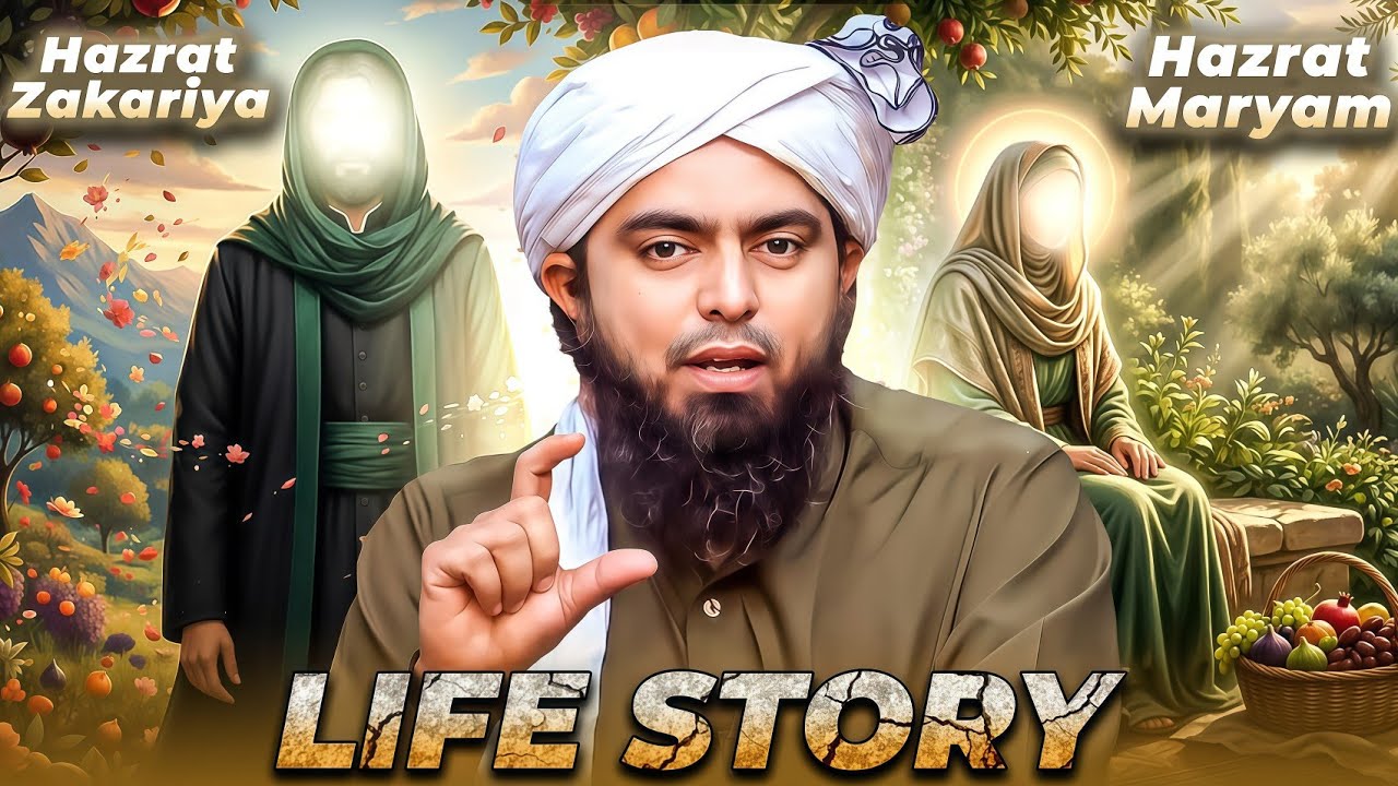 Heart Touching Life Story Of Prophet Zakariya And Hazrat Maryam | Engineer Muhammad Ali Mirza 