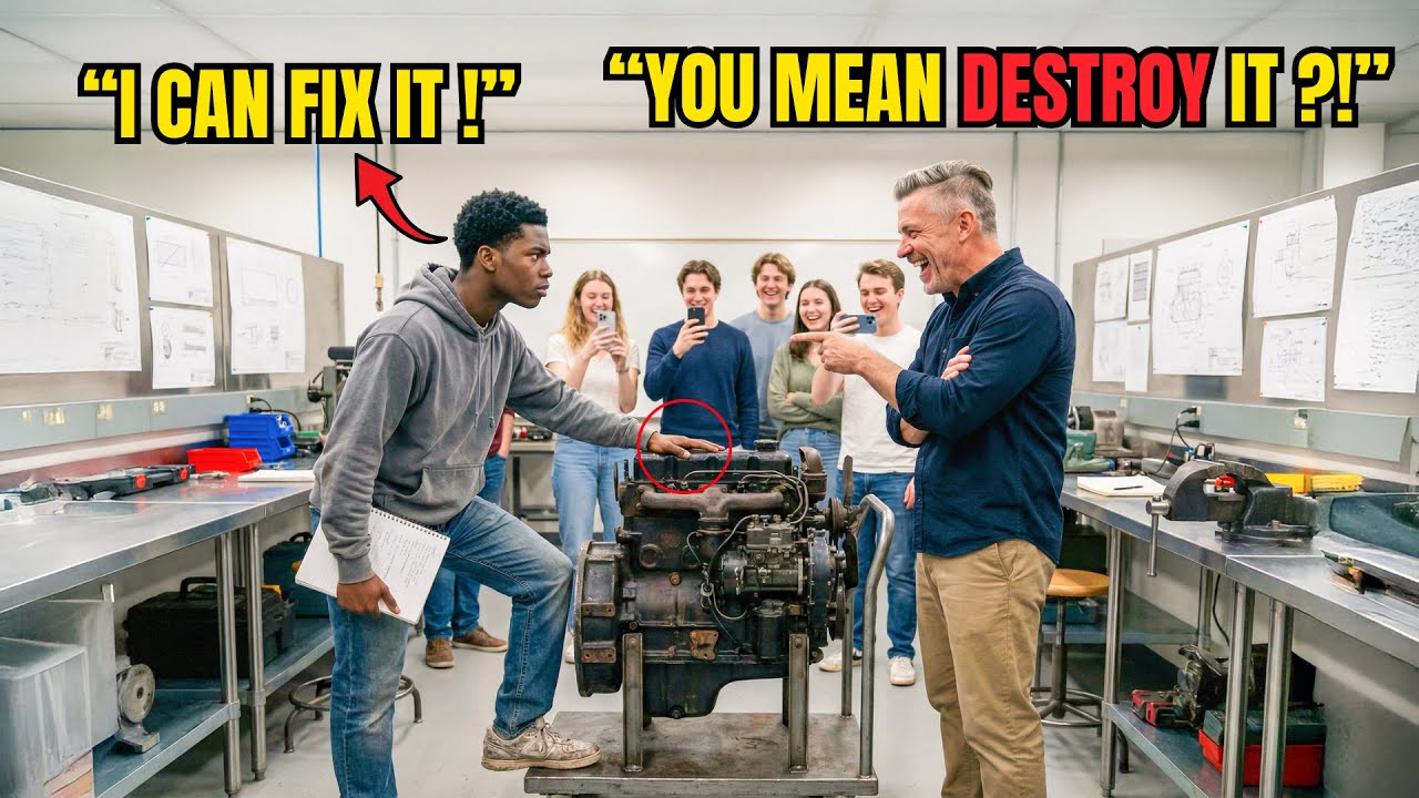Professor Challenged Black Student With &ldquo;Impossible&rdquo; Engine &mdash; He Spotted Flaw Everyone Missed