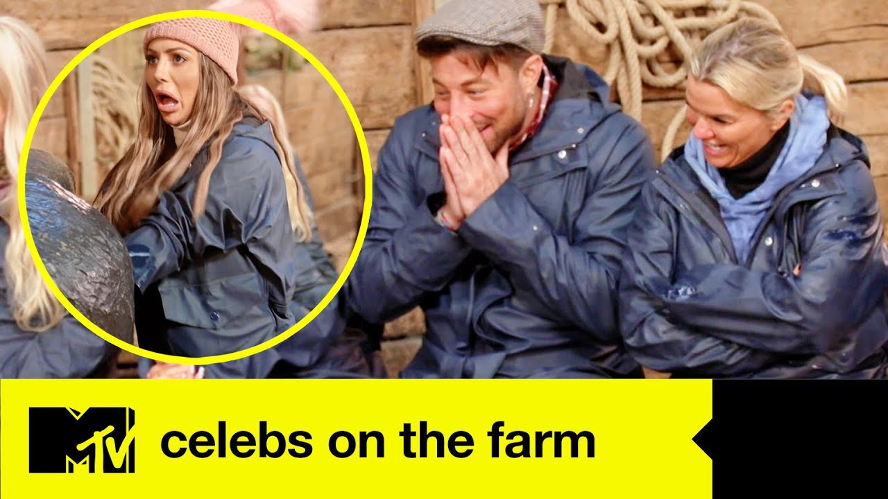 Duncan Gets Emotional As He Learns How To Deliver A Calf | Celebs On The Farm