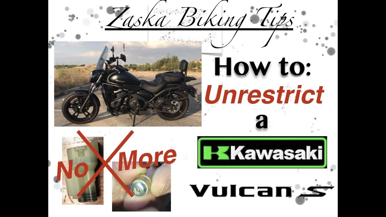 How to Unrestrict or Derestrict a Restricted Kawasaki Vulcan S, unleash all its potential