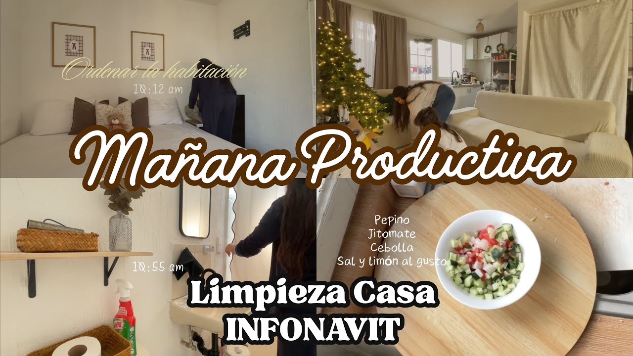 Desde las 6am ☀️ Limpieza de CASA INFONAVIT +  Receta Saludable + Haul SHEIN Bolsas y Accesorios 