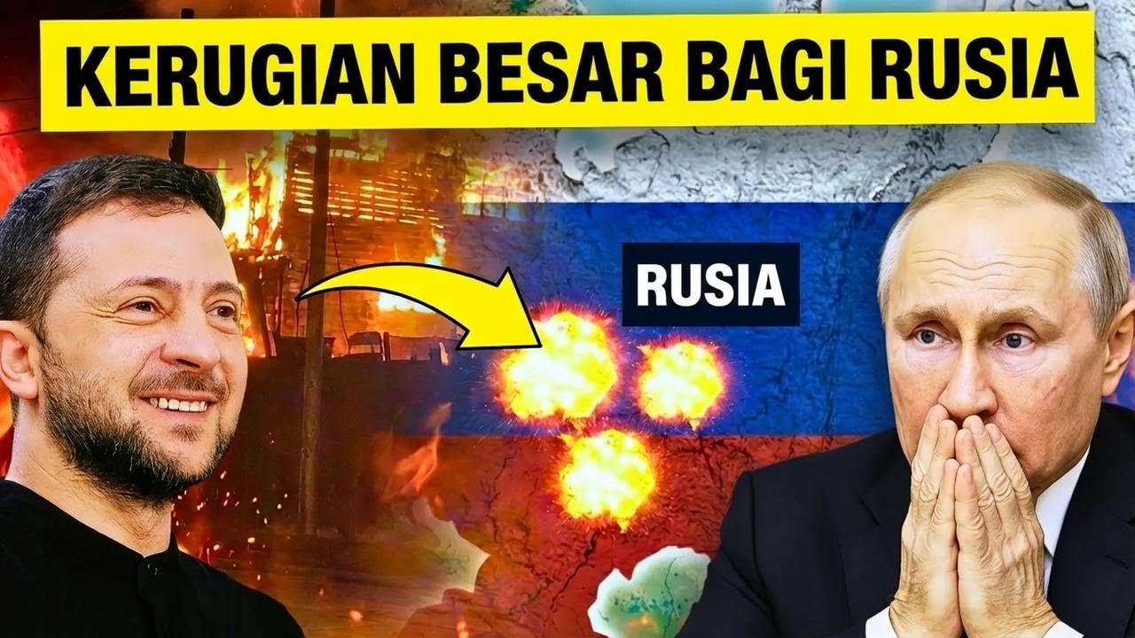 Ukraina Baru Saja Serang Rusia di Titik Paling Sensitif