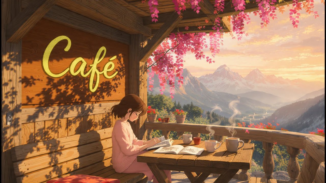 🔴 LIVE | Cozy Winter Cafe | Lofi Music for Productivity