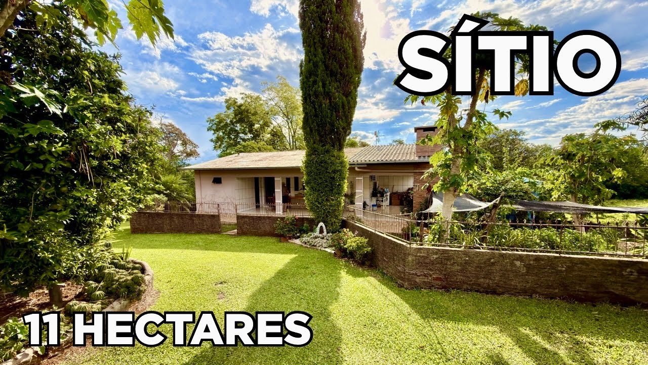 S&Iacute;TIO DE 11 HECTARES COM CASA &Aacute;GUA E LAVOURA EM SANTA CATARINA R$1.3MI