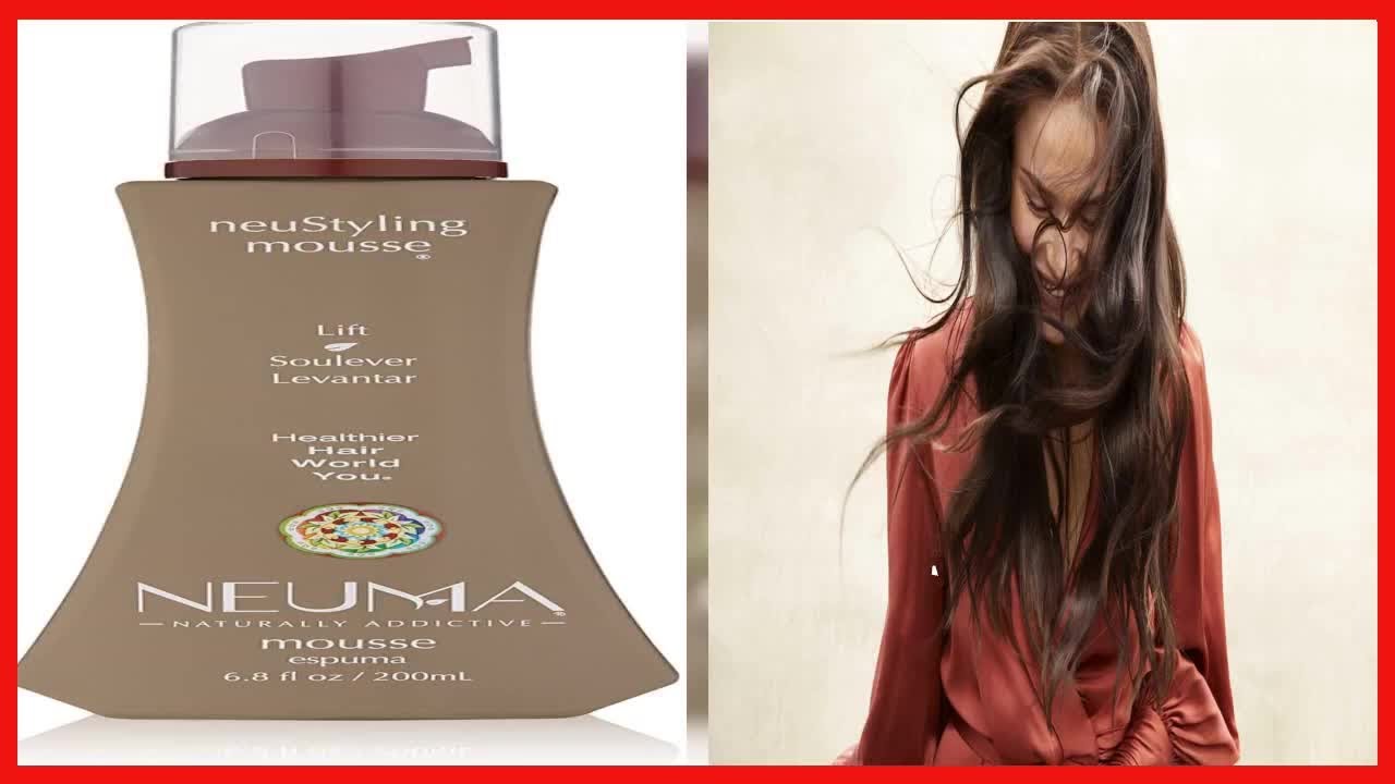 NEUMA neuStyling Hair Mousse, 6.8 Fl Oz
