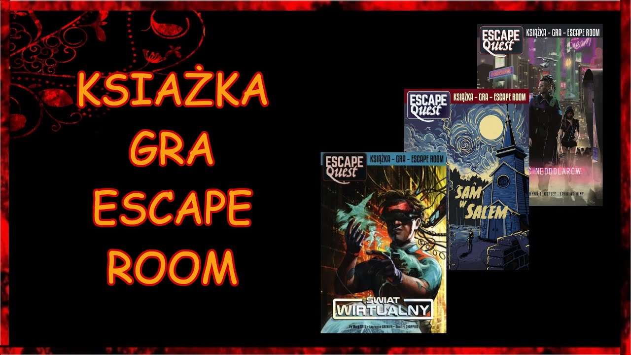Escape Quest - Książki pełne zagadek - recenzja