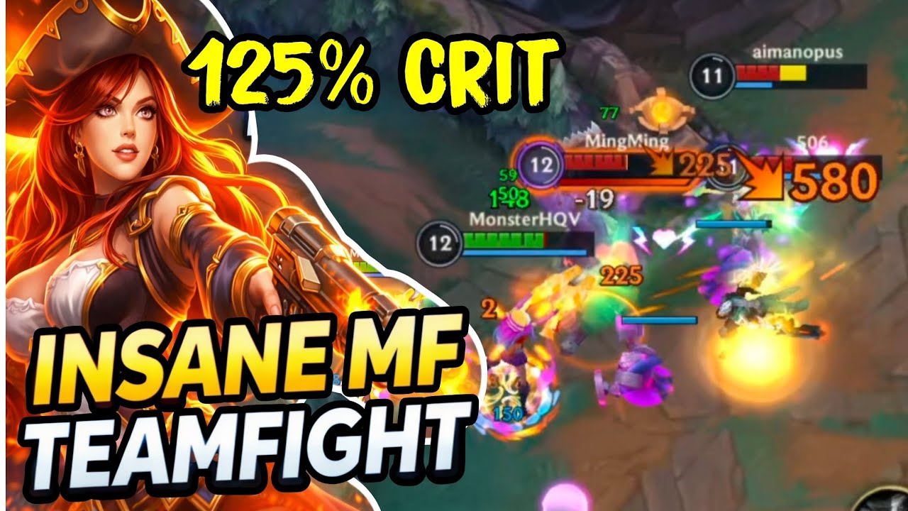 Miss Fortune Mid INSANE Teamfights | Diamond Rank S20 Wild Rift