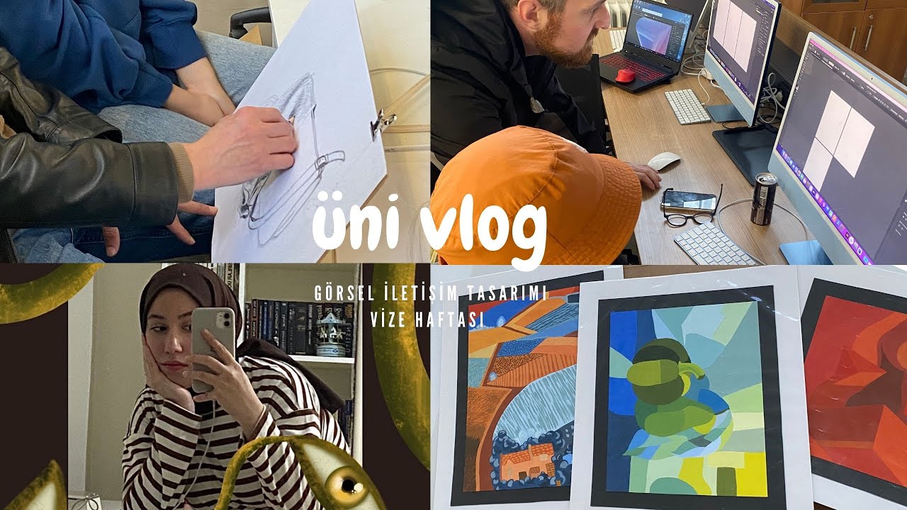 BÖLÜM 5 / Görsel İletişim Tasarımı vize haftası
