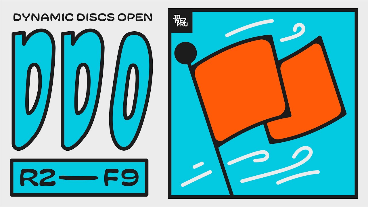 2022 Dynamic Discs Open | R2F9 | Conrad, Gilbert, Ramser, Bickel | Jomez Disc Golf