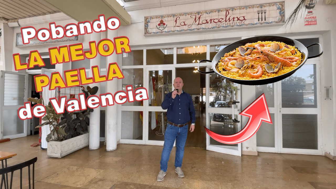 Probando LA MEJOR PAELLA de VALENCIA en el RESTAURANTE La MARCELINA