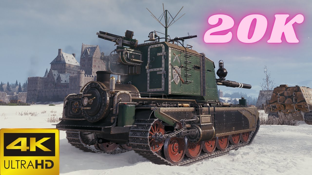 20 тыс. урона с FV4005 Stage II, FV4005 World of Tanks #миртанков #WOT