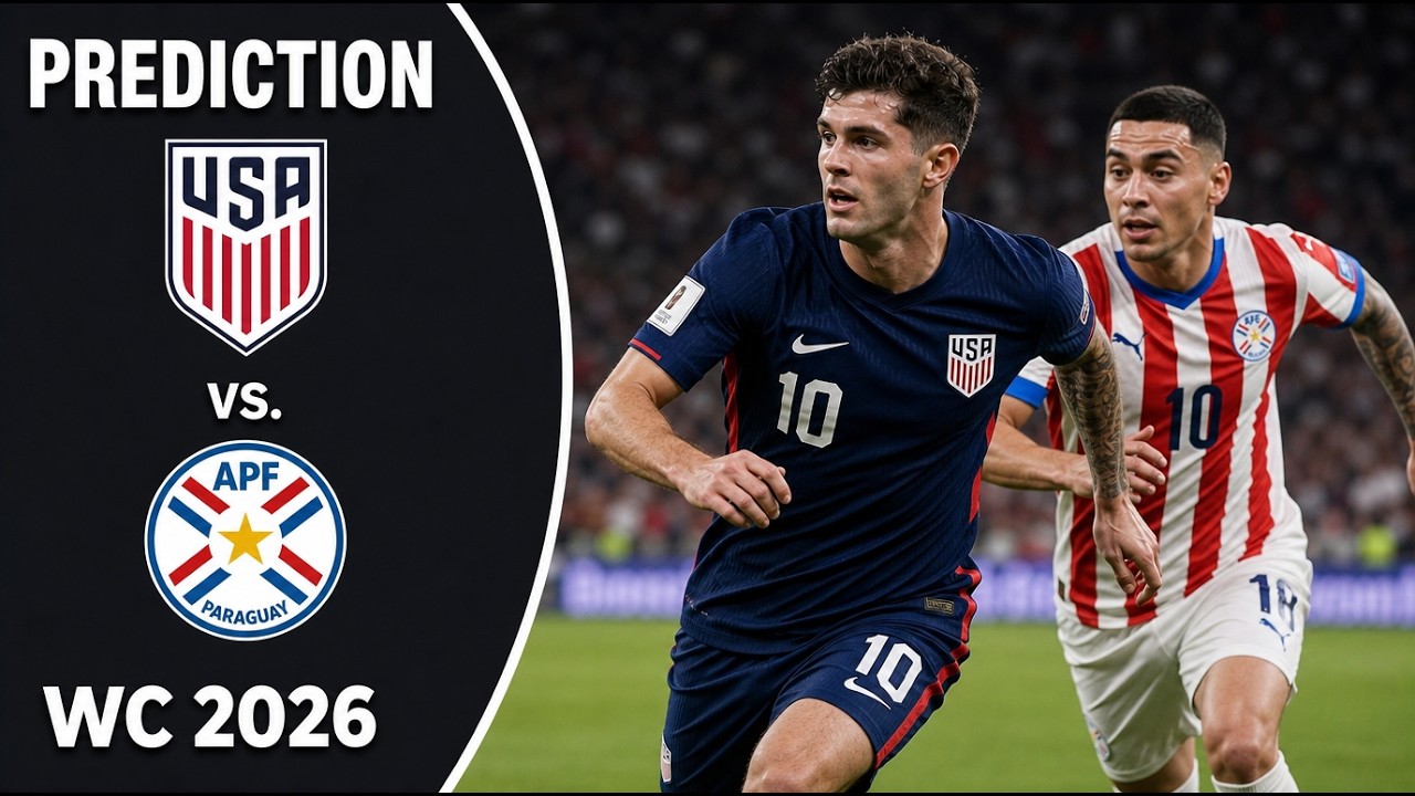 USA vs Paraguay Prediction | World Cup 2026 Group D Match Preview