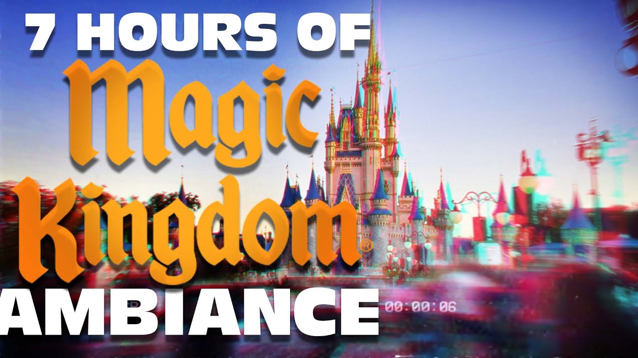 Fall asleep in Disney 7 Hours of Magic Kingdom Ambience | Cinderella Castle Atmosphere Jungle Cruise