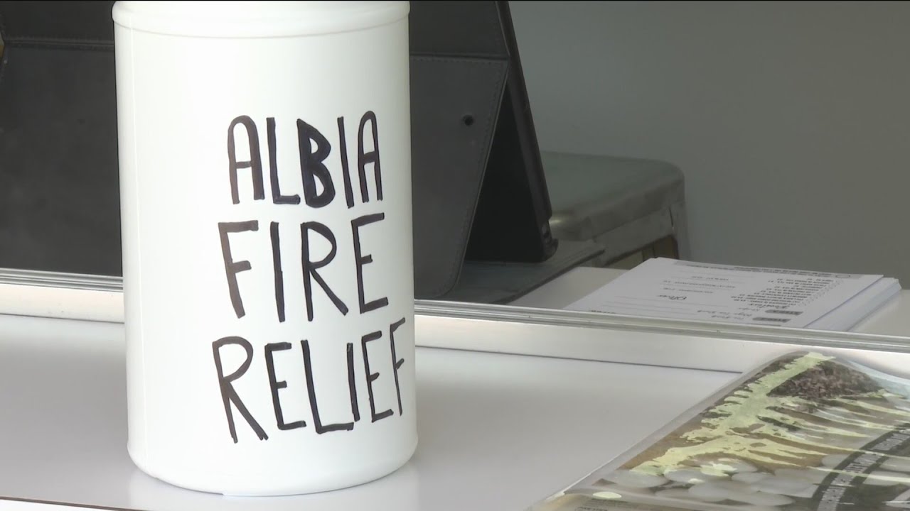 Local businesses helping Albia fire victims, collecting money and clothes