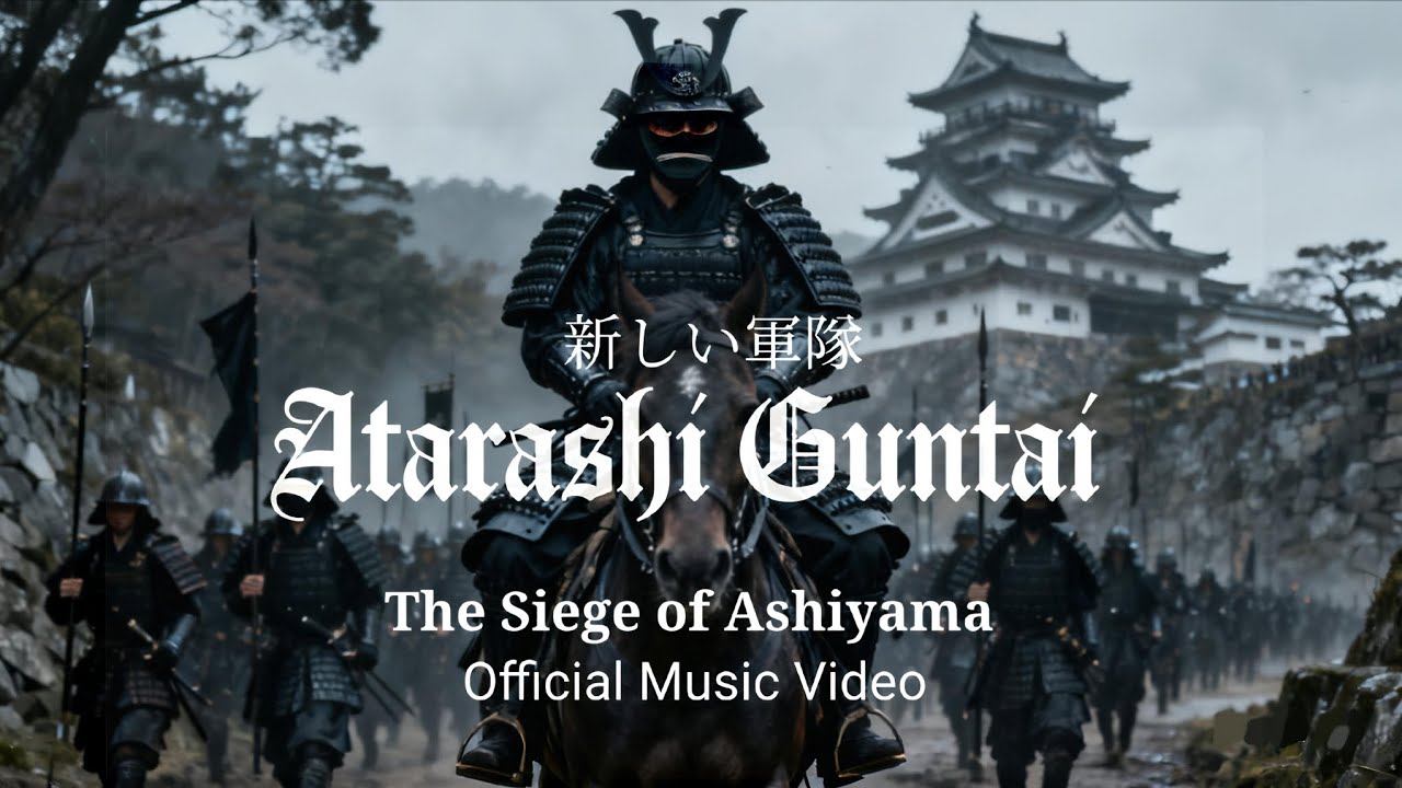 Atarashi Guntai- The Siege of Ashiyama Official Music Video [AI] 