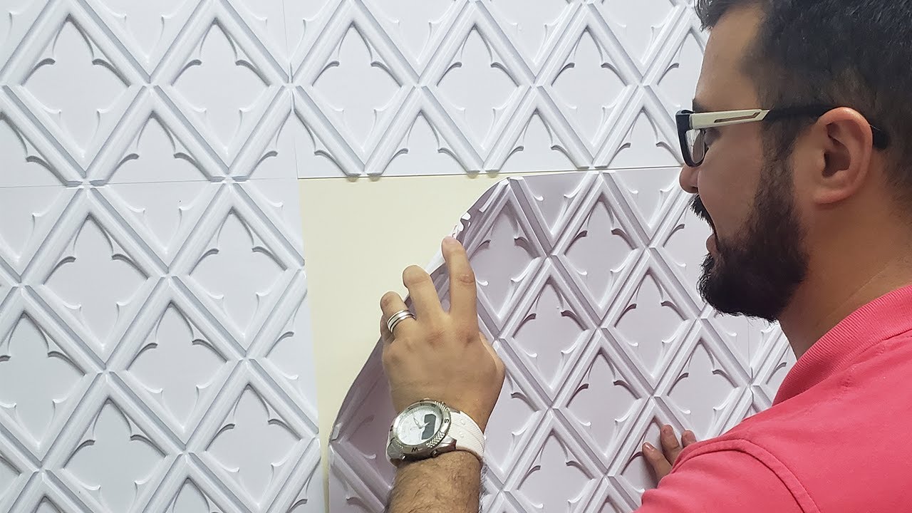 Placa 3D Adesiva de Revestimento: Como instalar (Guia Completo)